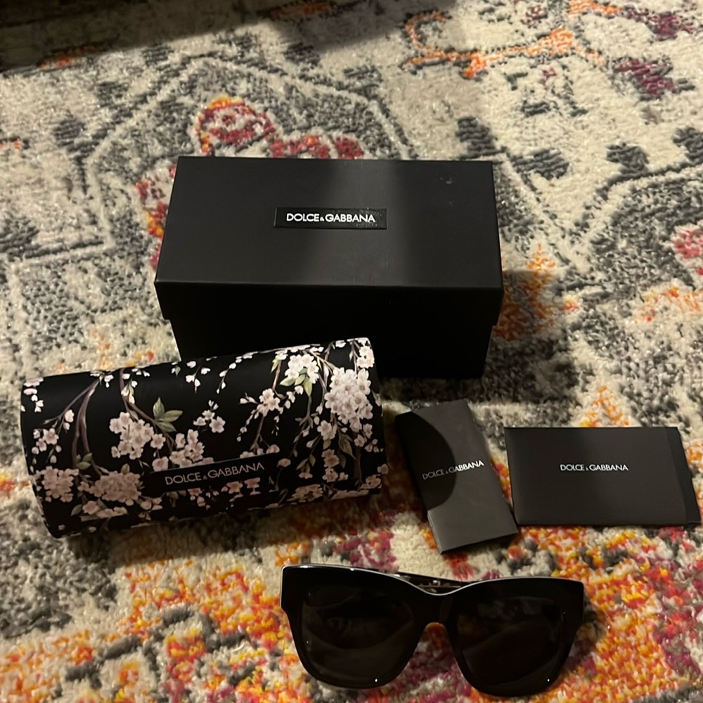 Dolce & Gabbana black sunglasses